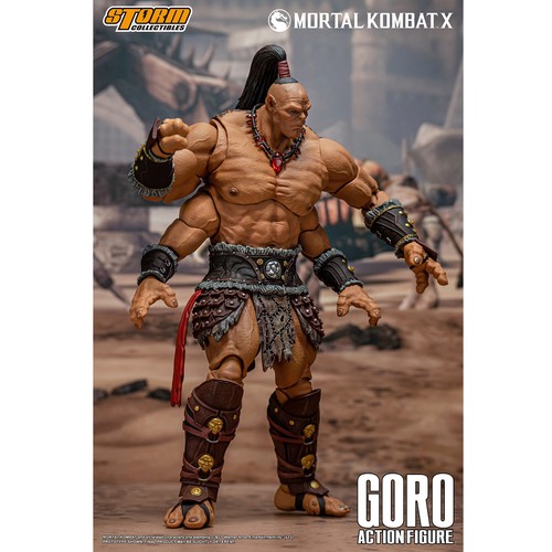 New In Stock Storm Toys DCMK18 1/12 Mortal Kombat GORO Collectible Action Figure - Picture 10 of 12