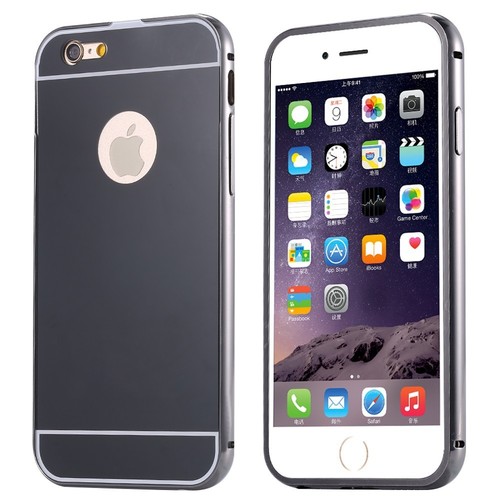 Funda protectora para teléfono híbrido con espejo a prueba de golpes para iPhone 6 6S Plus - Imagen 9 de 13