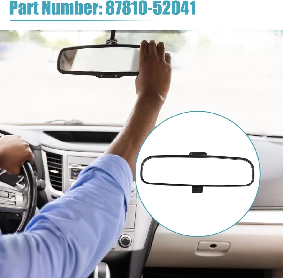 Inner Rear View Mirror For Toyota Corolla Camry RAV4 Prius Scion 87810-52041 Foto 2 de 4