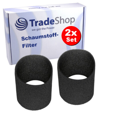 2x Schaumstoff Filter für Hoover S 4348, S 4434, S 4310, S 4320, S 4266, S 4276
