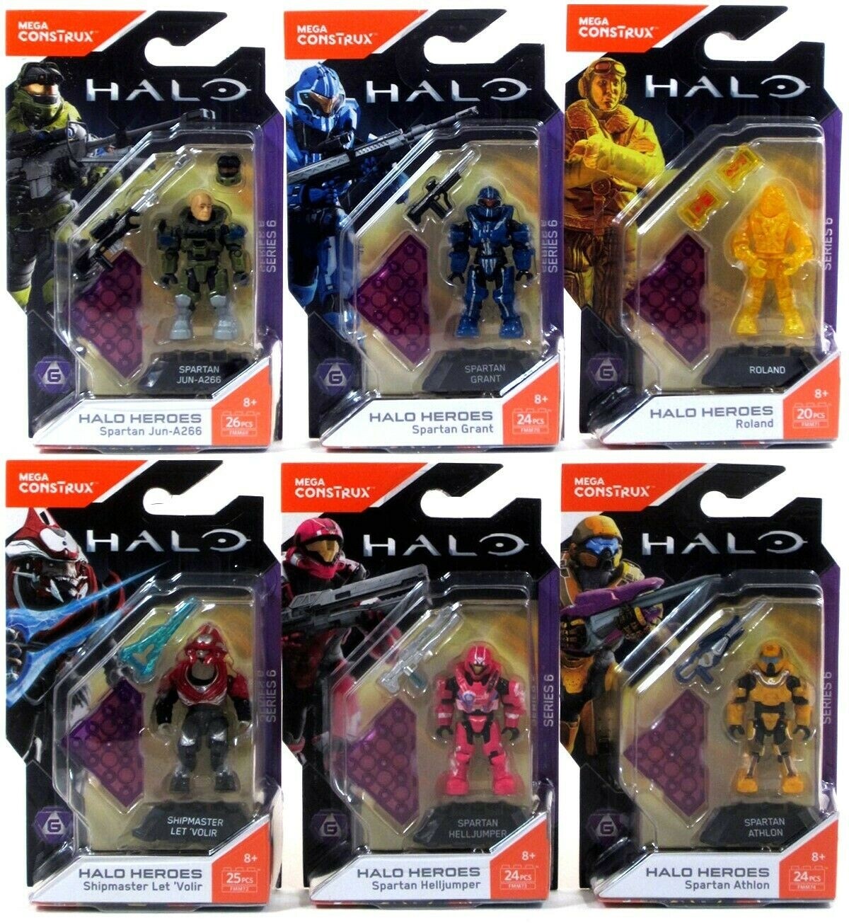 mega construx heroes series 6
