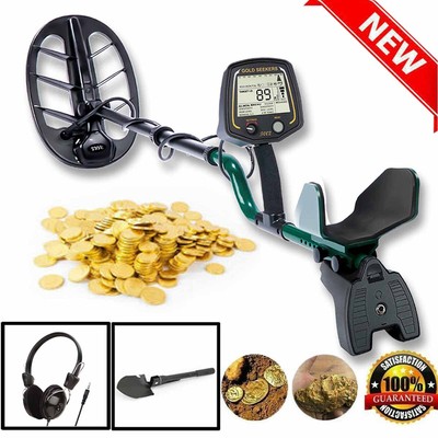 Professional Metal Detector Pointer AT with Waterproof Coil and Carry Bag US