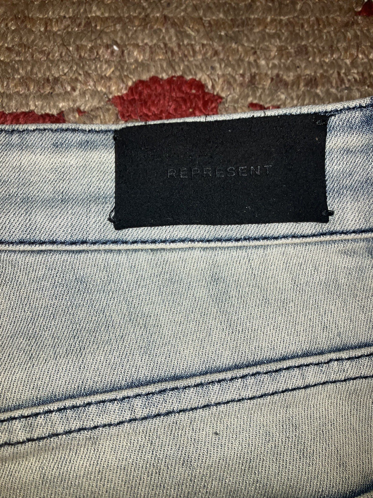 Represent Clo Distressed Essential Work Wash Made… - image 8