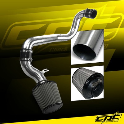 For 98-02 Chevy Cavalier 2.2L Polish Cold Air Intake + Black Filter Cover