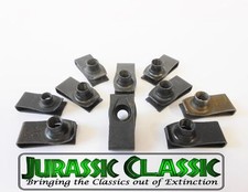 1946-1980 Ford 10pk 516-18 Extruded Fender U-nuts Clips Hood Body Panel Trunk 1946-1980 Ford 10pk 516-18 Extruded Fender U-nuts Clips Hood Body Panel Trunk