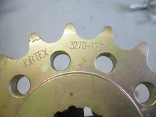 NOS VORTEX 3270-17T FRONT DRIVE SPROCKET 520 X 17 FITS MANY MODELS