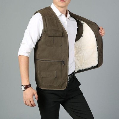wool vest jacket