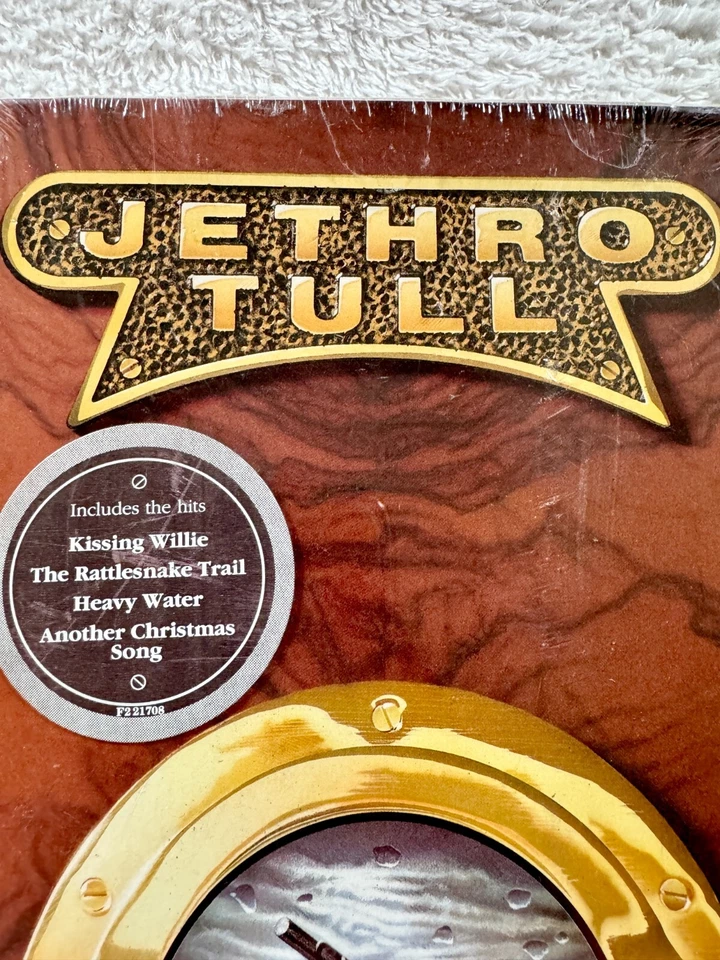 JETHRO TULL SEALED LONGBOX CD ROCK ISLAND PROMO HYPE STICKER KISSING WILLIE LP - Image 3 of 4