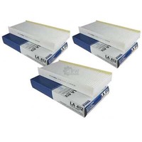 3X Mahle / Knecht Innenraumfilter Innenraumluft Pollenfilter LA 412