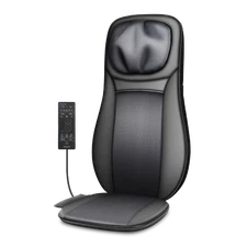 Snailax Shiatsu Back Massager with Heat -Deep Kneading Massage Chair Pad Home