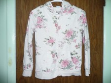 OSHKOSH SIZE 12 BIRLS FLOWERED HOODIE