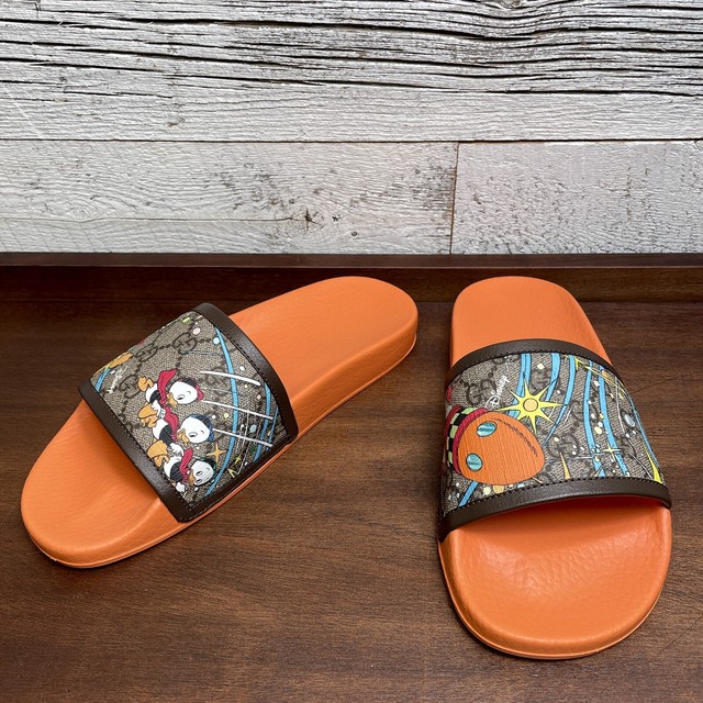 Gucci Disney Donald Duck Slides 649655 