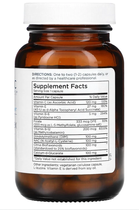 Metabolic Maintenance Dim Complex 100 mg - 60 cápsulas Foto 2 de 4