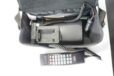 Motorola SCN2500A megaphone Vintage mobile Phone w/ case/ antenna/ Car Adpt Cell