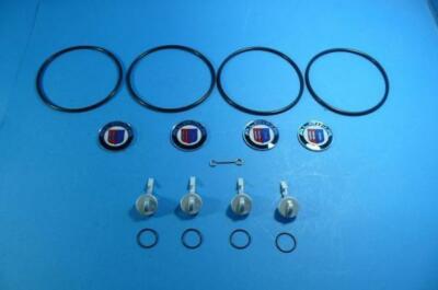BMW E28 E30 E31 E32 E34 E38 - Alpina Reparatursatz Felgendeckel 4 Felgen
