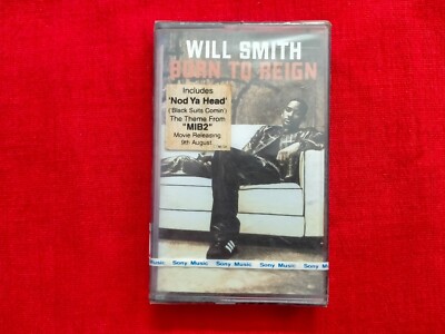 Will Smith Born To Reign Rare Orig Cassette Tape India Indian Sealed Sony Music