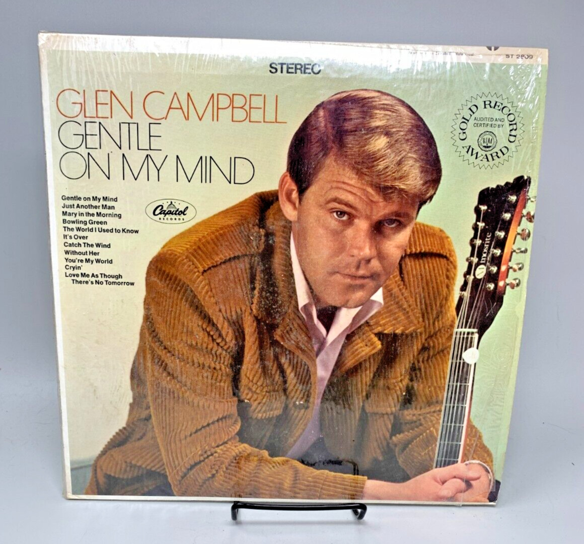 Glen Campbell Gentle On My Mind Vinyl LP Album Capitol Records ST 2809