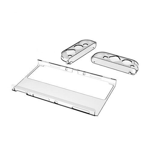 Nintendo Switch OLED Protective Cover Shock Absorption Hard Crystal Case DOBE - Afbeelding 5 van 6