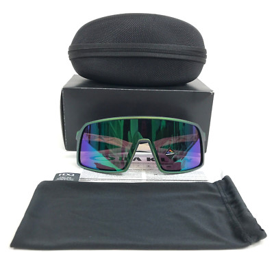 Oakley Sunglasses Sutro OO9406-A237 Silver Green Colorshift with Prizm Road Jade