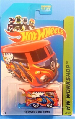 HOT WHEELS KOOL KOMBI 2014 WORKSHOP GARAGE SERIES   FAST FREE S&H IN BOX 1/64