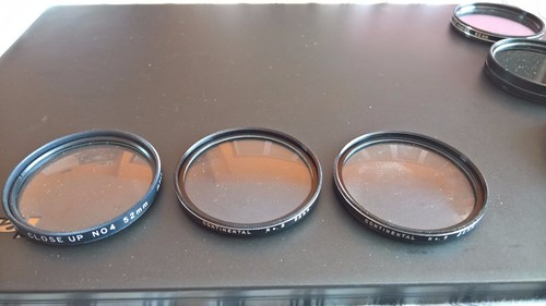 52mm Gemini Filters Close-up Lens Set +4 Continental #2, #4 - Imagen 2 de 3