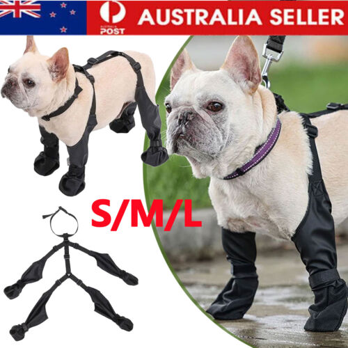 Dog Boot Leggings Waterproof Dog Shoes Anti Slip Pet Paw Protector for Pets Dogs - Picture 1 of 16