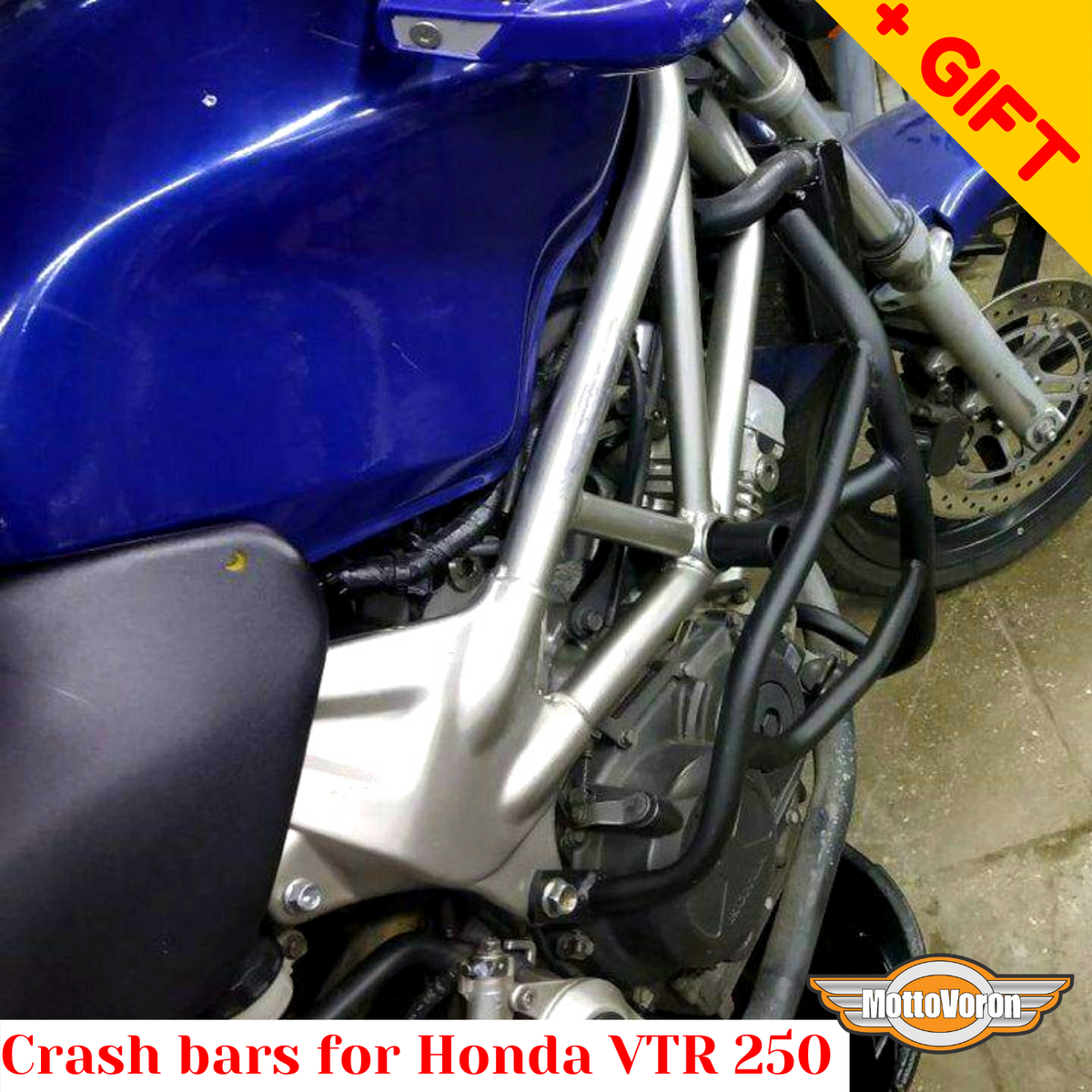 For Honda VTR 250 crash bars VTR250 engine guard, Bonus | eBay For Honda VTR 250 crash bars VTR250 engine guard, Bonus | eBay