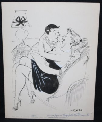 Figuring Out Things Faster Than a Computer Humorama Gag - Signed art by Al Ross