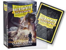 Image of Dragon Shield Card Sleeves | Standard Outer Matte Clear Sleeves | 100 Sleeves