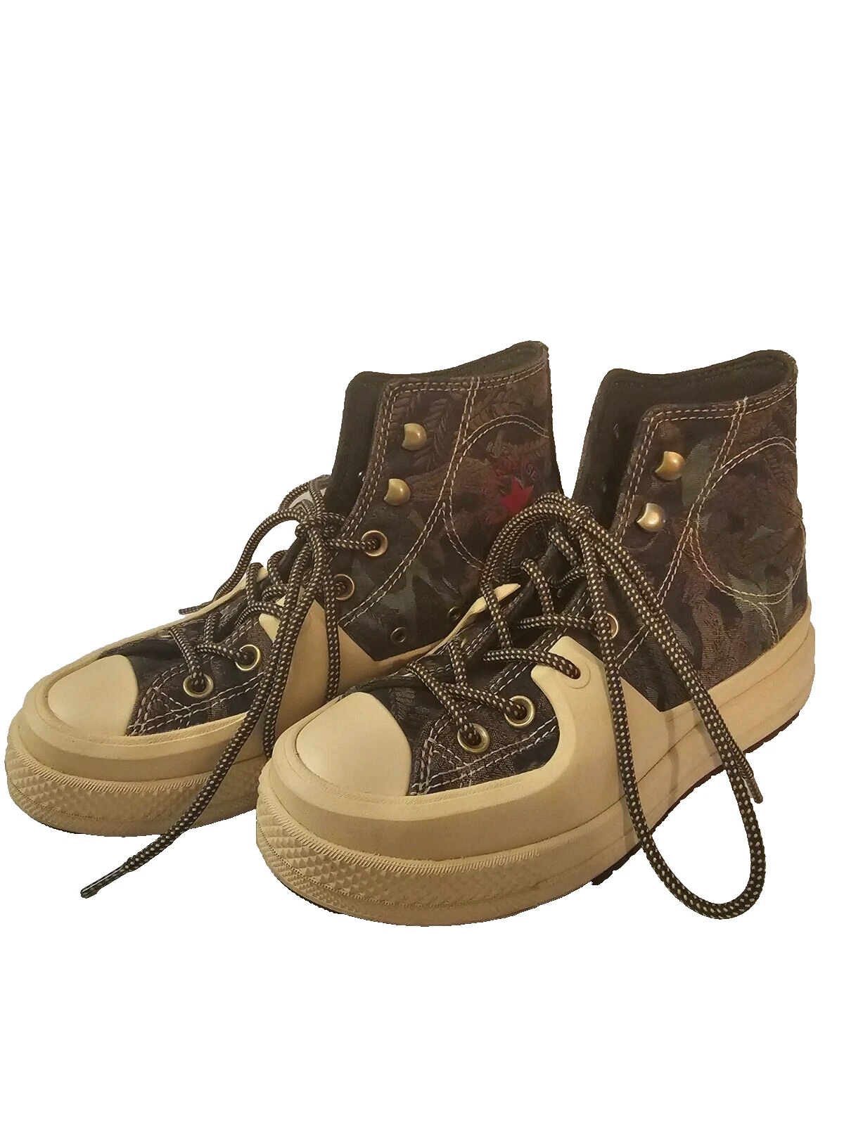 CONVERSE Top alti Chuck Taylor BLK JOY a fiori Taglia 6 donna 4 5 uomo