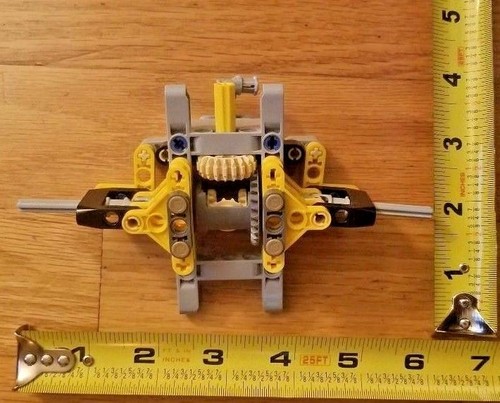 LEGO Technic - Full Long Framed Front Drive and Steering Assembly v2 - new parts - Picture 3 of 10