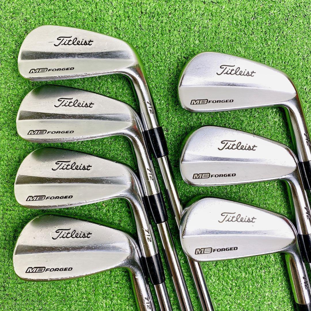 Titleist 712 MB FORGED Iron Set 4-9+Pw Dynamic Gold S200 7 Titleist 712 MB FORGED Iron Set 4-9+Pw Dynamic Gold S200 7