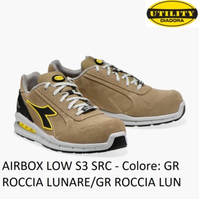 DIADORA Run NET AIRBOX Low S3 SRC – Stylische Lauf- & Arbeitsschuhe Für Herren