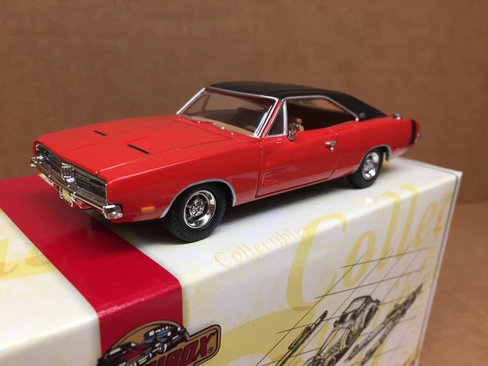 MATCHBOX AMERICAN MUSCLE CAR 1:43 1969 DODGE CHARGER BOXED SPECIAL EDITION YNC10 - Image 3 of 4