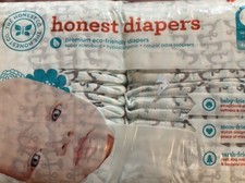 The Honest Company Gentle Diapers, Size NewBorn, 40 ct, Sailor