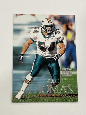 1999 SkyBox Premium Football #154 - Zach Thomas - Miami Dolphins