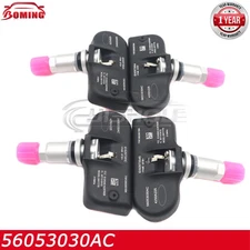 4Pcs TPMS 56053030AC 56053030AB For Chrysler Dodge Jeep Tire Air Pressure Sensor