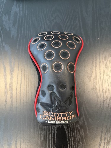 Scotty Cameron Driver Headcover Black/Red Golf Club Head Cover, 1pc