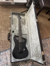 Ltd M-7HT Baritone Black Metal guitar 