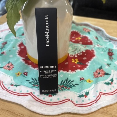 bareMinerals Prime Hydrate & Glow Primer 30ml / 1oz NIB Lot Of One
