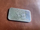 Vintage Silver International Trade Unit 1 Troy Oz .999+ Fine Silver Art Bar