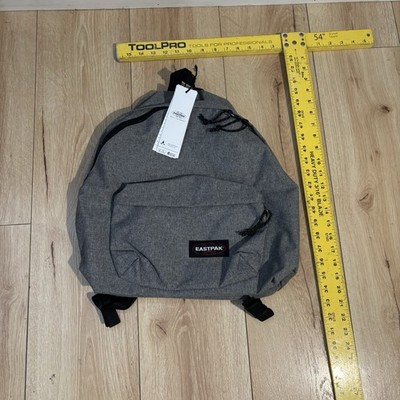 Eastpak Rucksack / Backpack Back To Work Gray Denim- EK93677H Padded. NWT