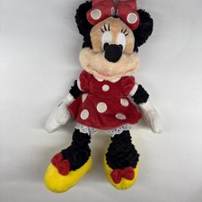 Minnie Mouse Authentic Original Disney Parks 11" Bean Bag Plush
