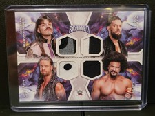 2025 WWE Exalted Dirty Dom Carlito Finn JD Judgement Day QUAD EVENT WORN PATCH