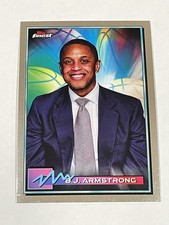 2021 Topps Finest Basketball #47 - B.J. Armstrong - Chicago Bulls