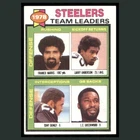 Franco Harris/Larry Anderson/Tony Dungy/L.C. Greenwood #19 EX-EXMINT 1979 Topps