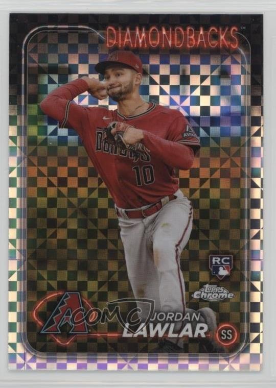 2024 Topps Chrome X-Fractor Jordan Lawlar #229 1n1h