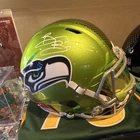 Brian Bosworth Seattle Seahawks Signed Football Helmet Beckett Authenticated