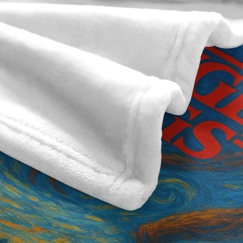 Blanket,Bicycle Scene,Soft Cozy Gift Perfect