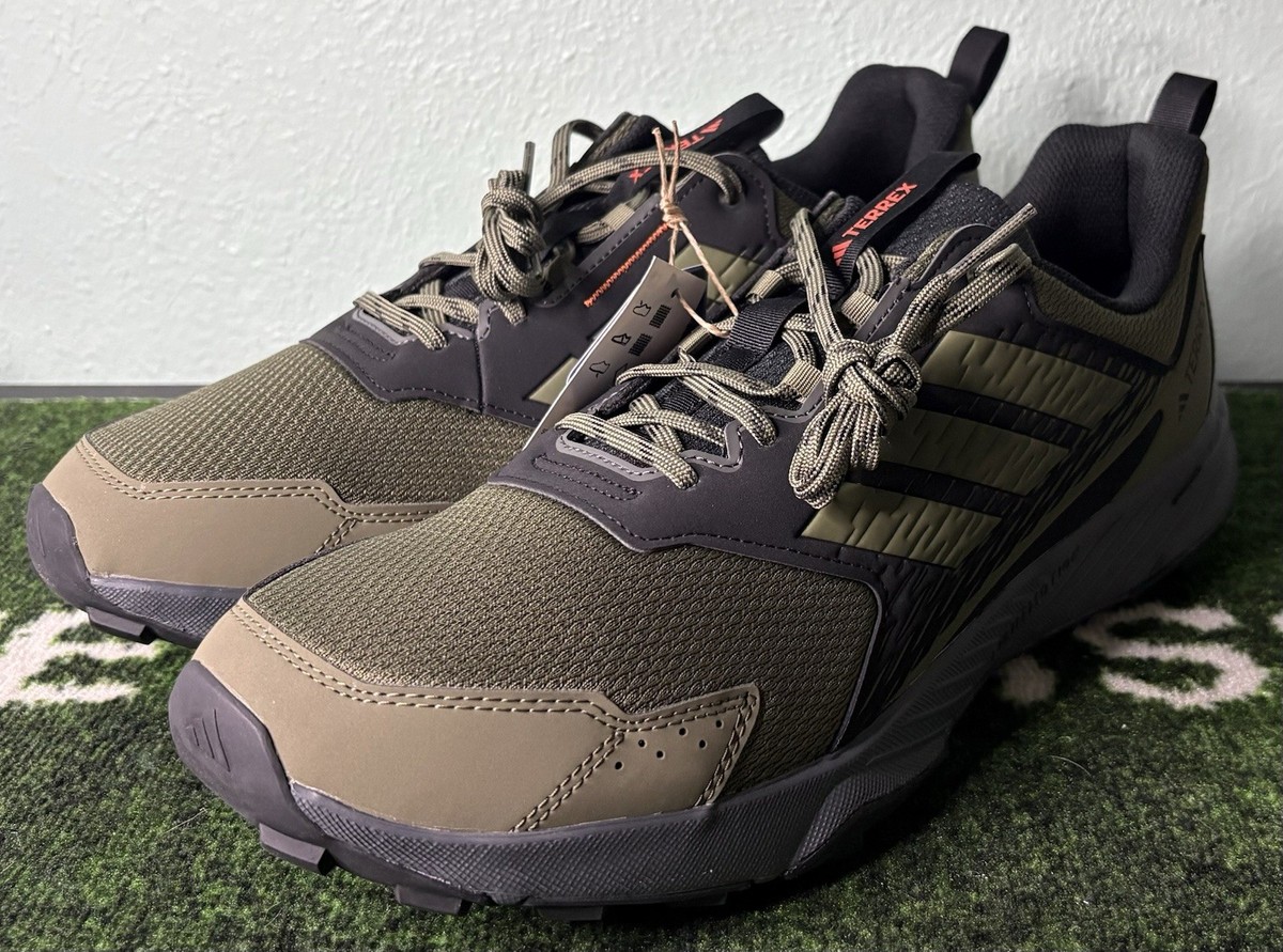 Adidas Terrex Tracefinder 2 Shoes Mens Size 11 Green Trail Hiking Sneaker JI4285 US Men main image 4